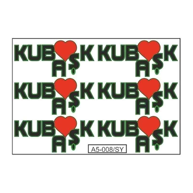 A5 Sticker 017 Tek Paket Çoklu
