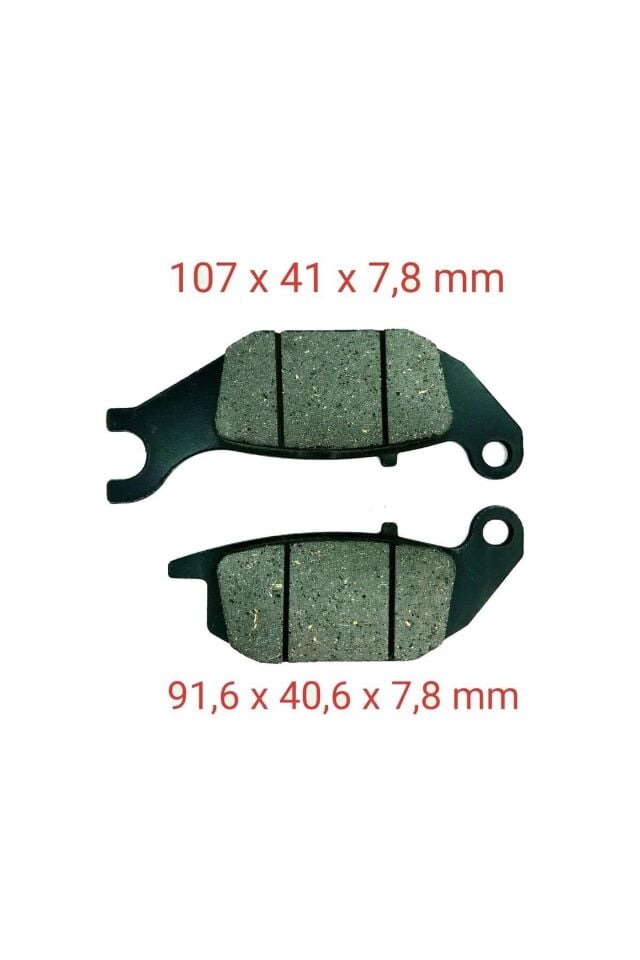 Honda Arka Fren Disk Balatası Fa343 Cbr(2004-2010) Uyumlu