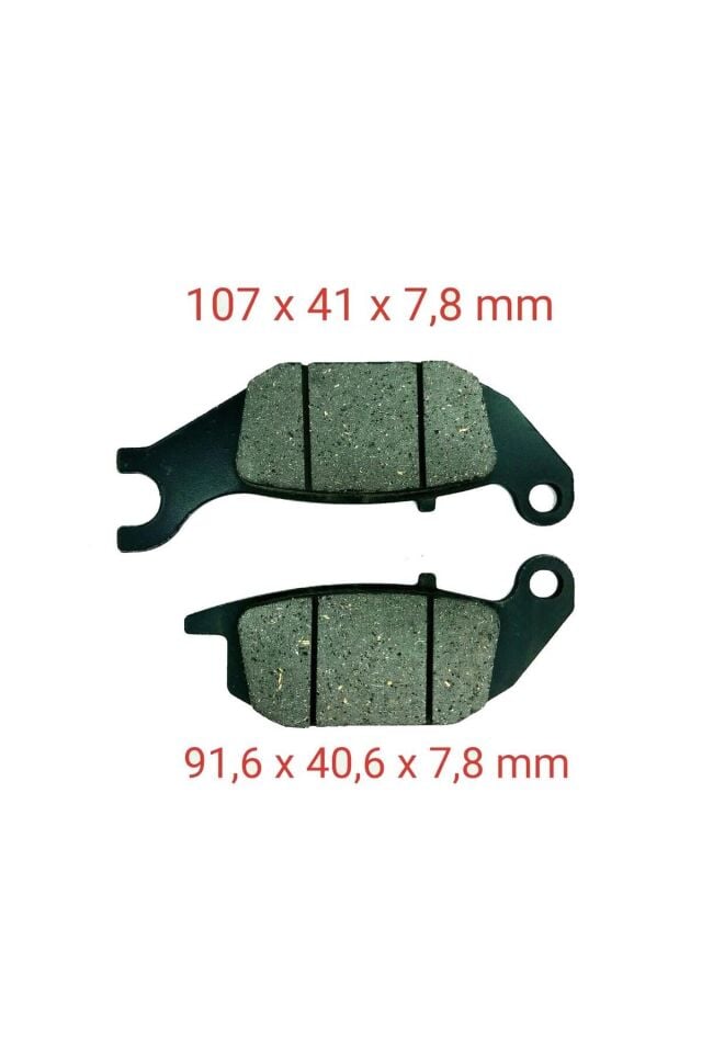 Honda Arka Fren Disk Balatası Fa343 Cbr(2004-2010) Uyumlu