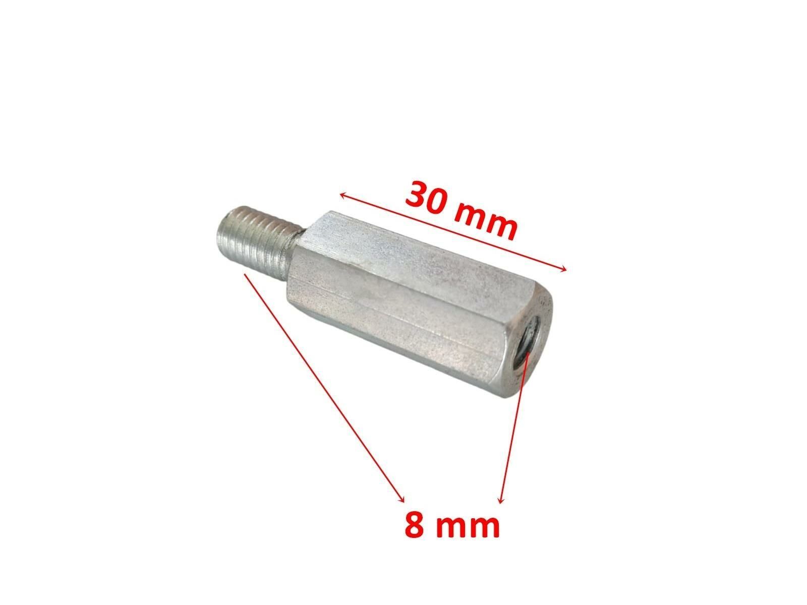Ayna Somunu (Uzatma) İç-Dış 8 Mm Düz Diş