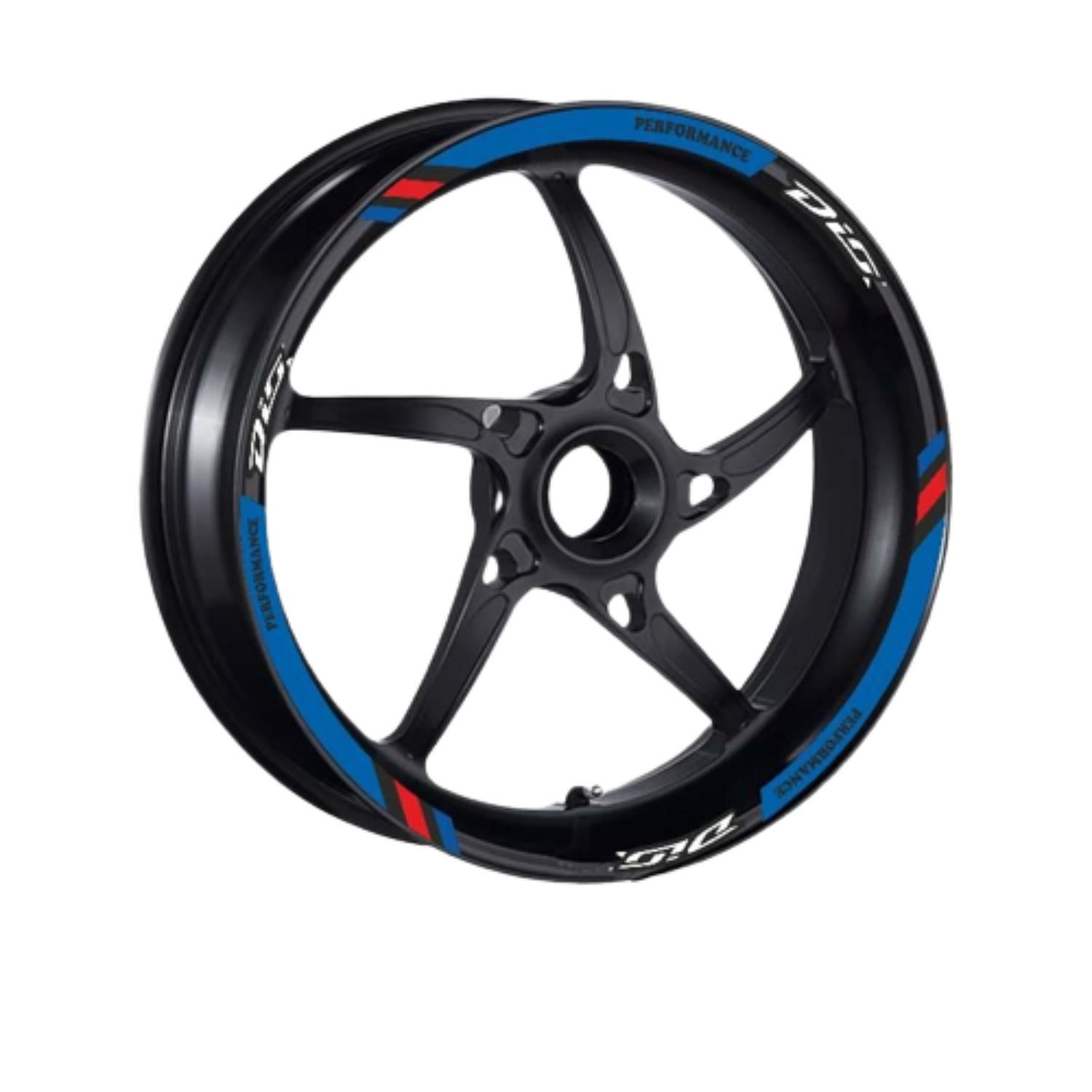 Honda M Power Mavi Dio Uyumlu 1 Set Jant Şeridi