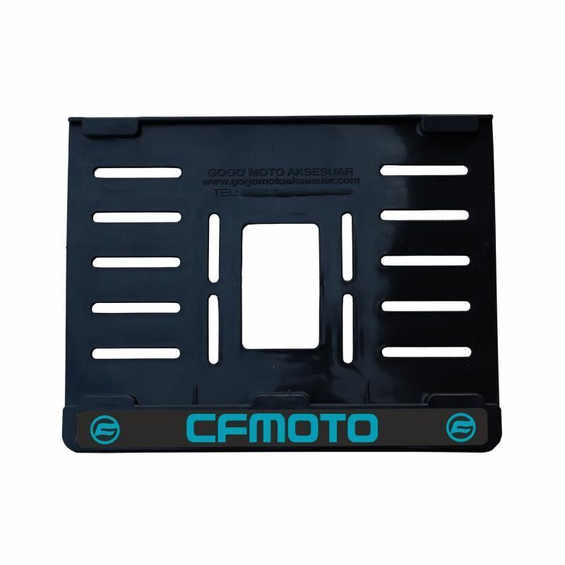 Cf Moto Uyumlu 1 Plastik (15X24 Cm) Kırılmaz Plakalık