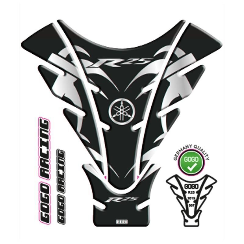 Yamaha R25 2019 - 2024 Uyumlu Tank Pad 007