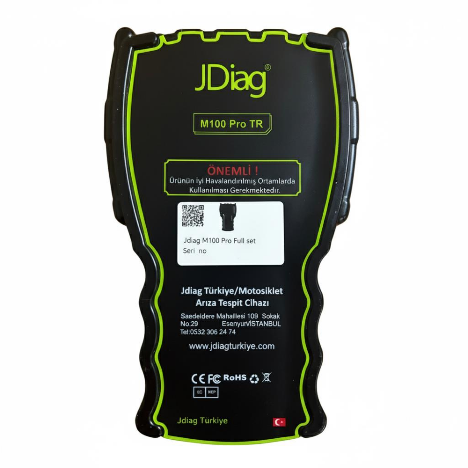 Arıza Tespit Cihazı Üniversal M100Pro 16 Kablolu