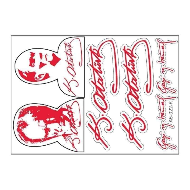 A5 Sticker 032 Tek Paket Çoklu