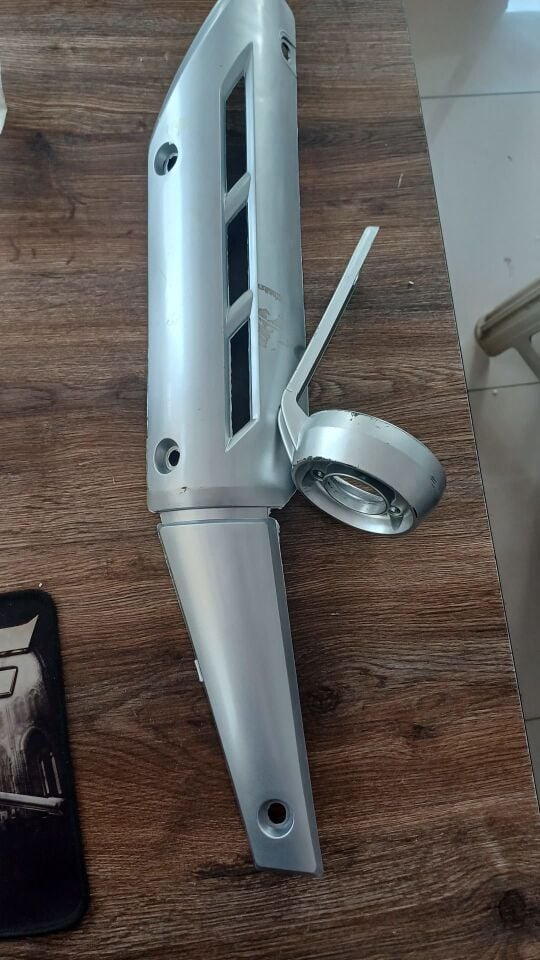 Yamaha Egzoz Koruma Pls.125 Ybr K (2011) Uyumlu defolu