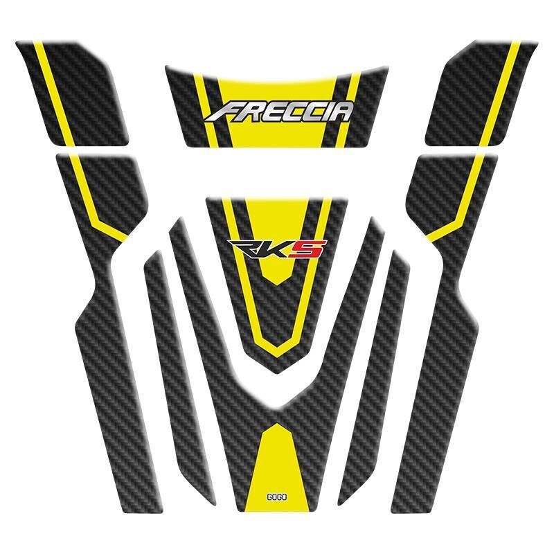 Rks Freccia 150 Cc 2022 - 2024 Uyumlu Tank Pad Set 006