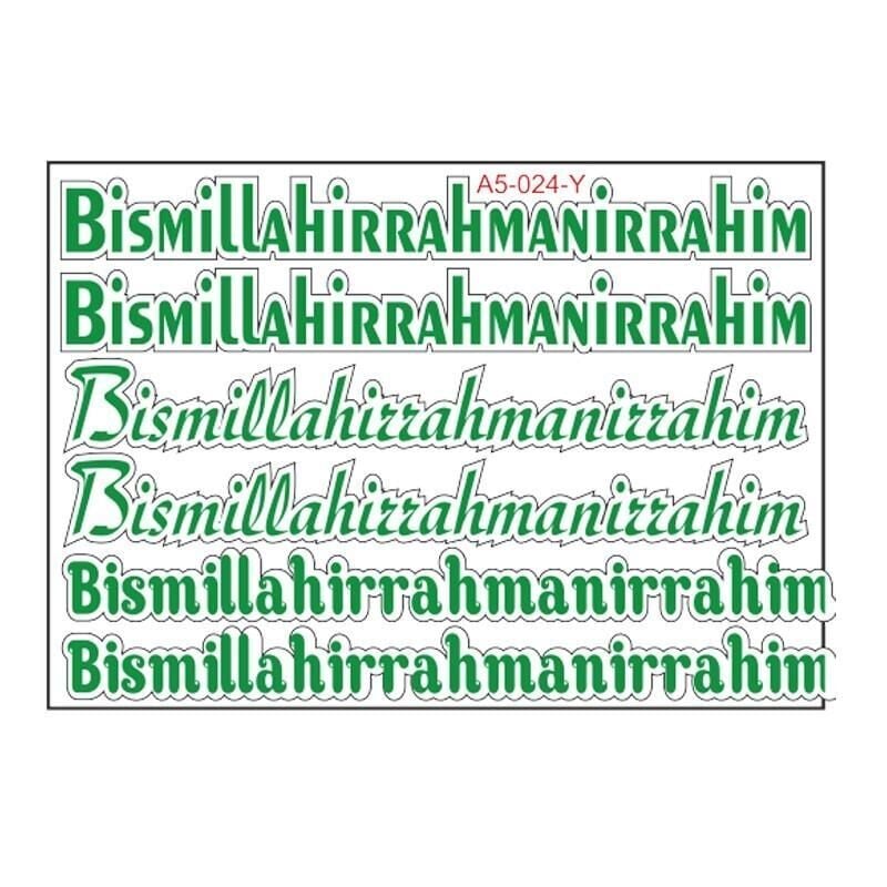 A5 Sticker 037 Tek Paket Çoklu