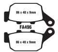 Honda Arka Disk Balata Fa496 A Nc 700-750 Xl600-650-700-Cbr250-Cbr500R-Xrv750-Suzuki İnazuma Gv250 F