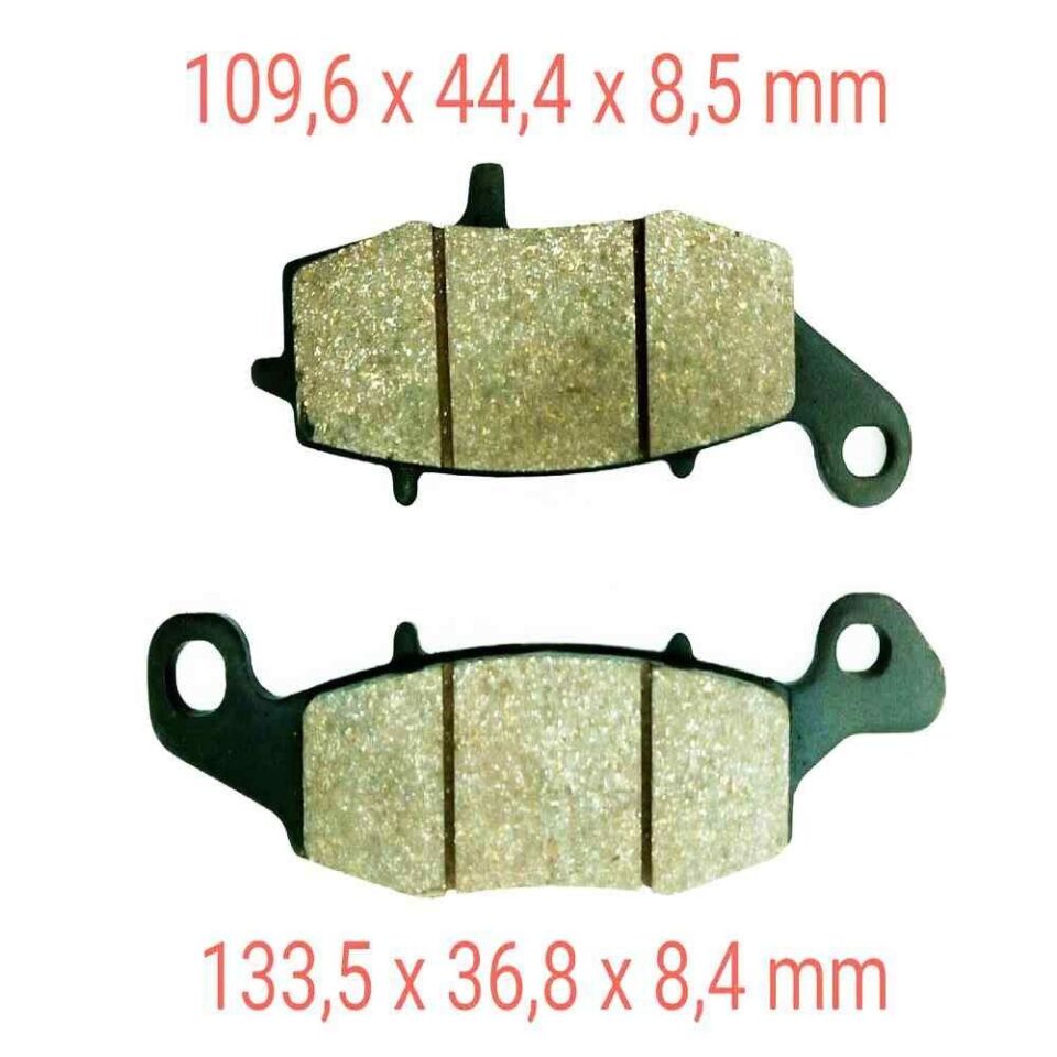 Ön Fren Disk Balata Fa229 Cf Moto 650 Nk(2012-2015) Sol - Kawasaki Z 750 S - Er-6F Er-6N Sol