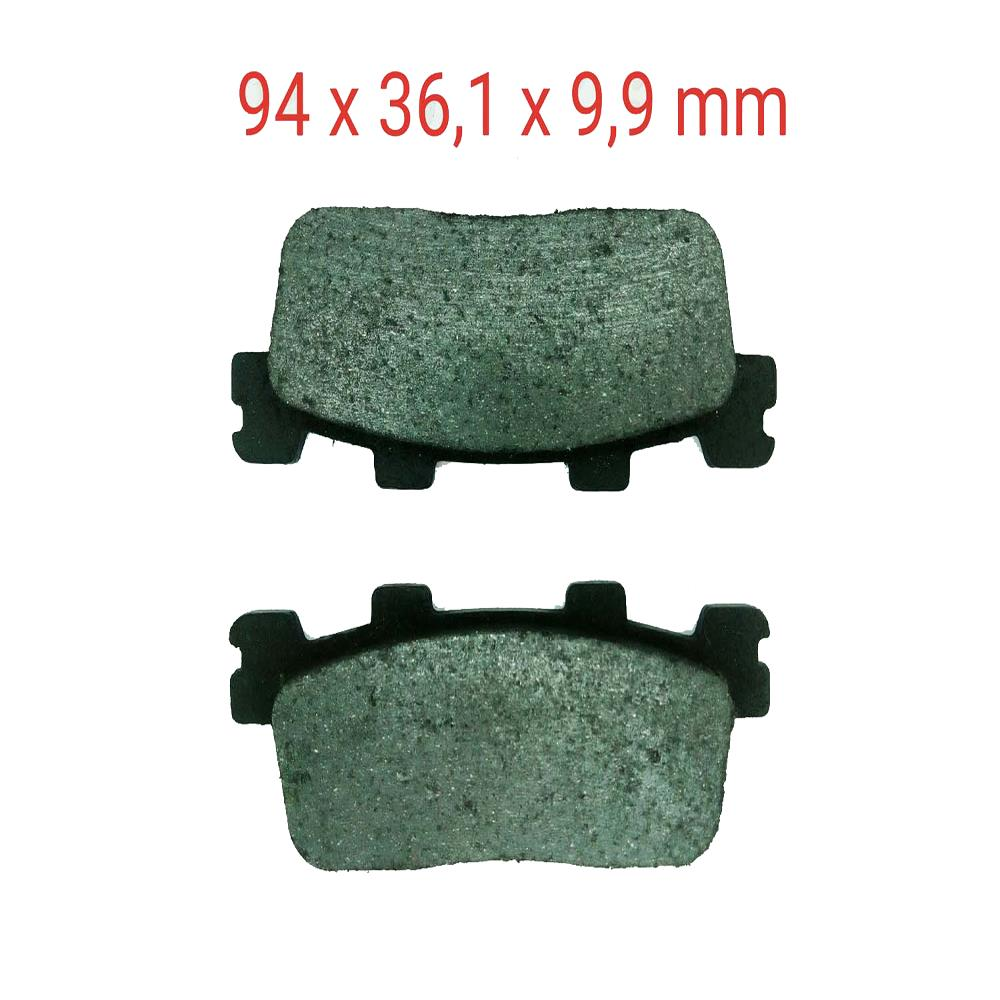 Arka Fren Disk Balatası Sfa427 Ask Sym Joymax 250-Gts 250-Joyride 200İ-Hd Evo 200-Kymco Xciting 250