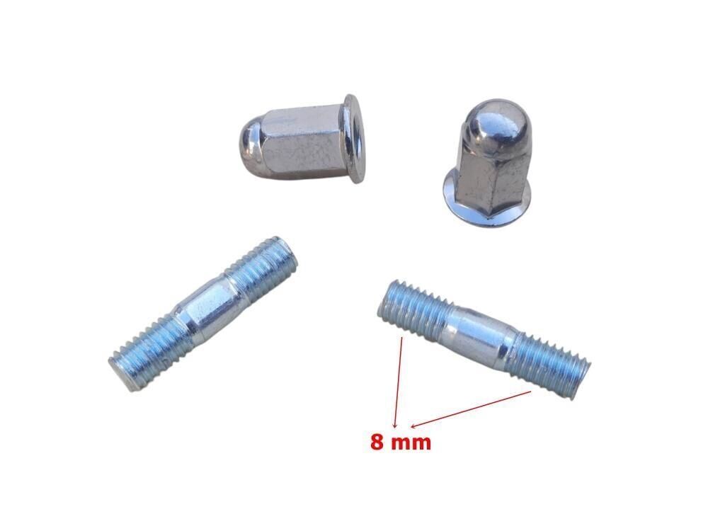 Cg 200-250 Egzoz Saplama Ve Somun Seti 8 Mm