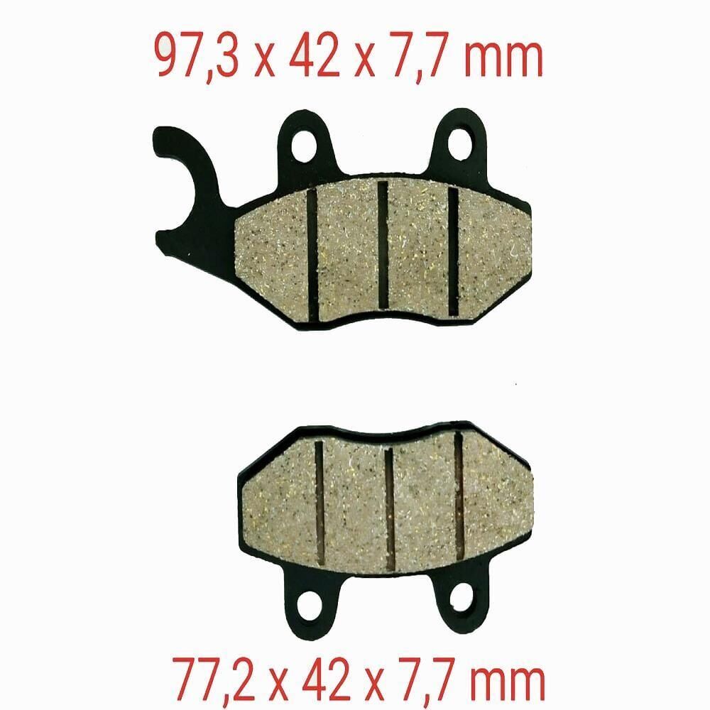 Disk Balata Fa228 Ters Çengel Ninja H2 Sx Se