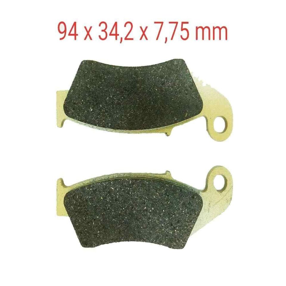 Ön Fren Disk Balatası Fa185 A Kalite Honda Nx 4 Falcon-Crf 250 X-400 X-Kawasaki Kx 250 Uyumlu