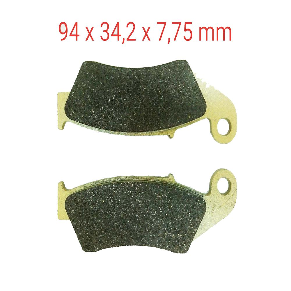 Ön Fren Disk Balatası Fa185 A Kalite Honda Nx 4 Falcon-Crf 250 X-400 X-Kawasaki Kx 250 Uyumlu