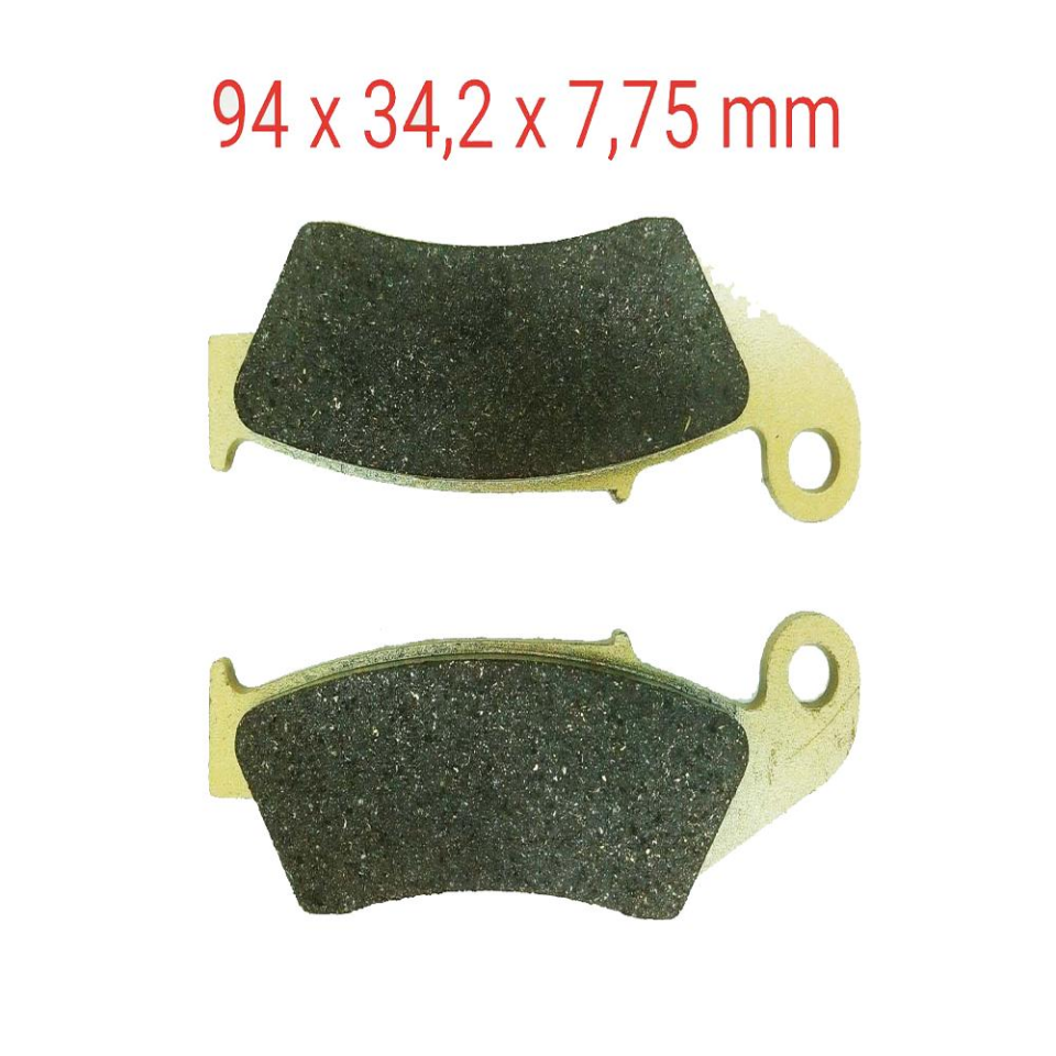 Ön Fren Disk Balatası Fa185 A Kalite Honda Nx 4 Falcon-Crf 250 X-400 X-Kawasaki Kx 250 Uyumlu