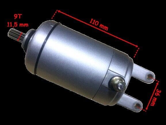 Yamaha Benelli Zafferano 250 Marş Motoru 9T 11,5 Mm