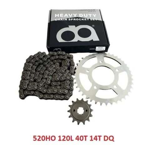 Cf Moto Ön Dişli+Arka Dişli+Zincir Set 250Sr 520Ho-120L-40-14