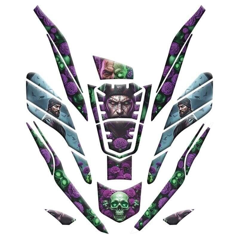 Honda Pcx 2021 - 2024 Uyumlu Tank Pad Set 011