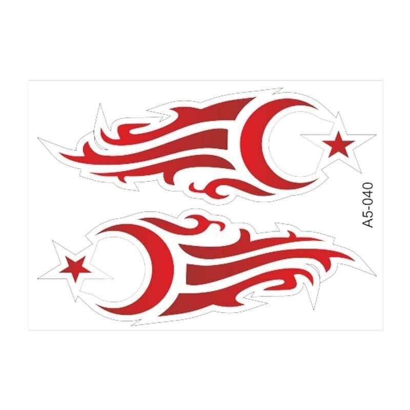 A5 Sticker 052 Tek Paket Çoklu