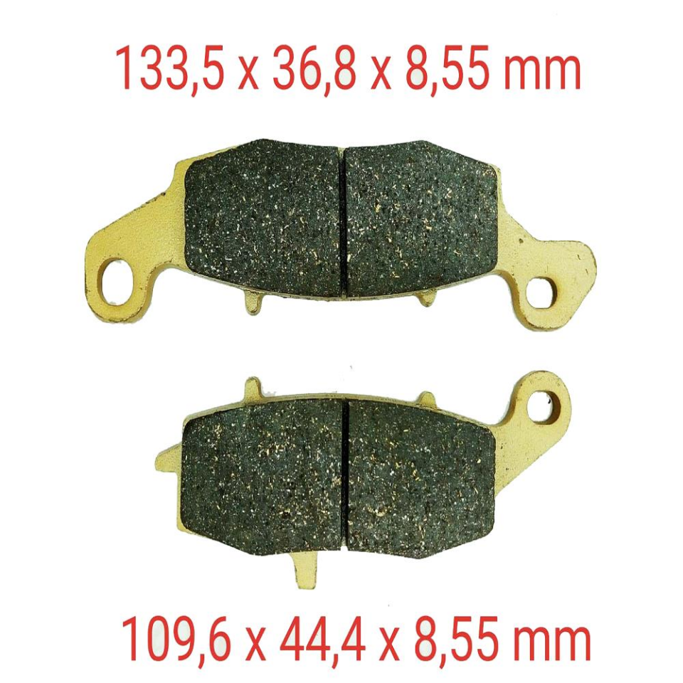 Ön Fren Disk Balata Fa231 Cf Moto 650 Nk(2012-2015) Sağ - Kawasaki Z 750 S - Er-6F Er-6N Sağ