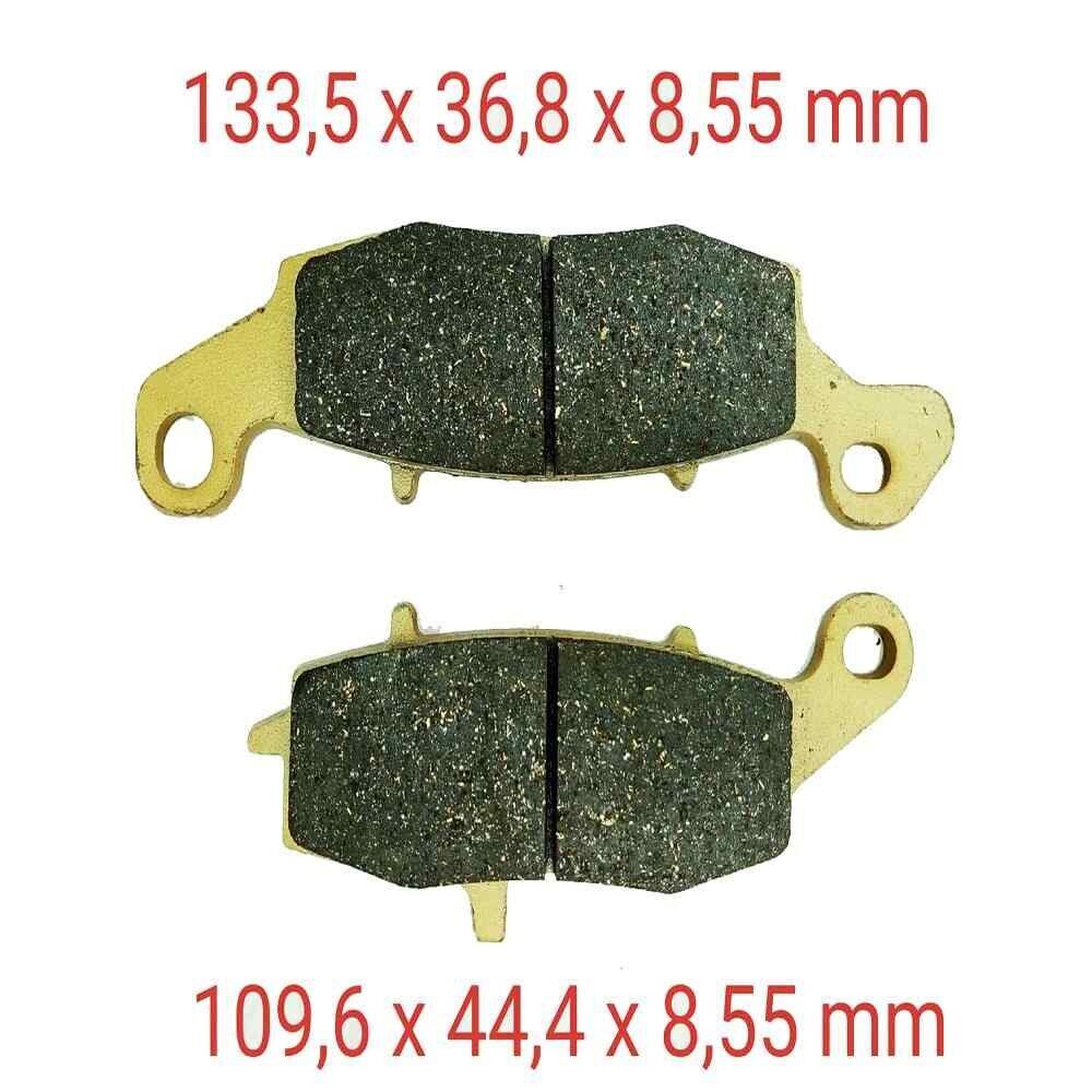 Ön Fren Disk Balata Fa231 Cf Moto 650 Nk(2012-2015) Sağ - Kawasaki Z 750 S - Er-6F Er-6N Sağ