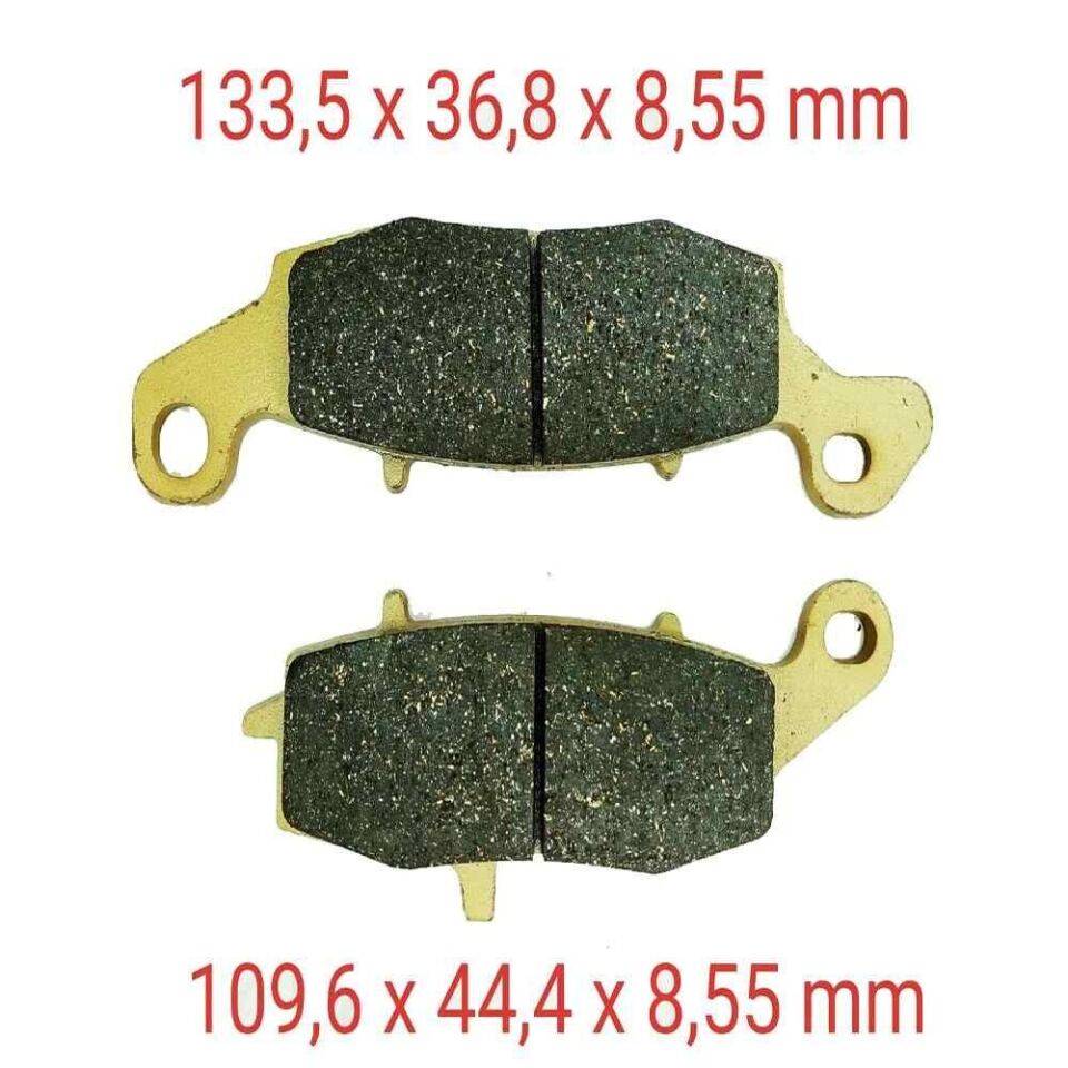 Ön Fren Disk Balata Fa231 Cf Moto 650 Nk(2012-2015) Sağ - Kawasaki Z 750 S - Er-6F Er-6N Sağ