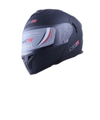 Kask Çene Açılır Sertifikalı Mat Siyah M Beden Md 166