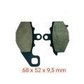 Cf Moto Arka Disk Balata Fa192 650 Nk(2012-2015)-Kawasaki Er-6 F-N - Z750 S Z1000 Zx6-R A Kalite
