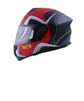 Kask Çene Açılır Sertifikalı Parlak Kırmızı Md 166 M Beden