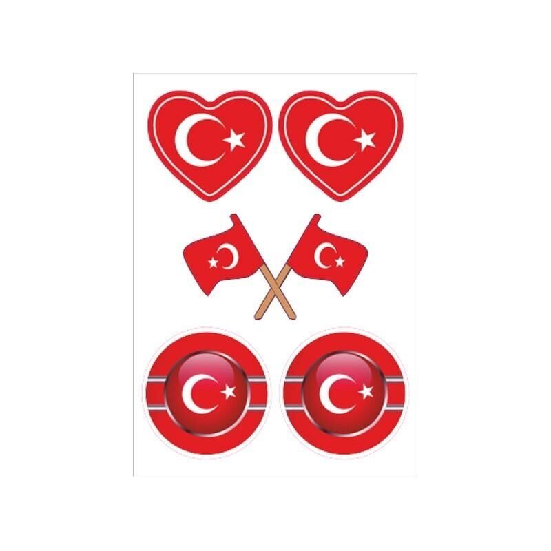 A5 Sticker 064 Tek Paket Çoklu