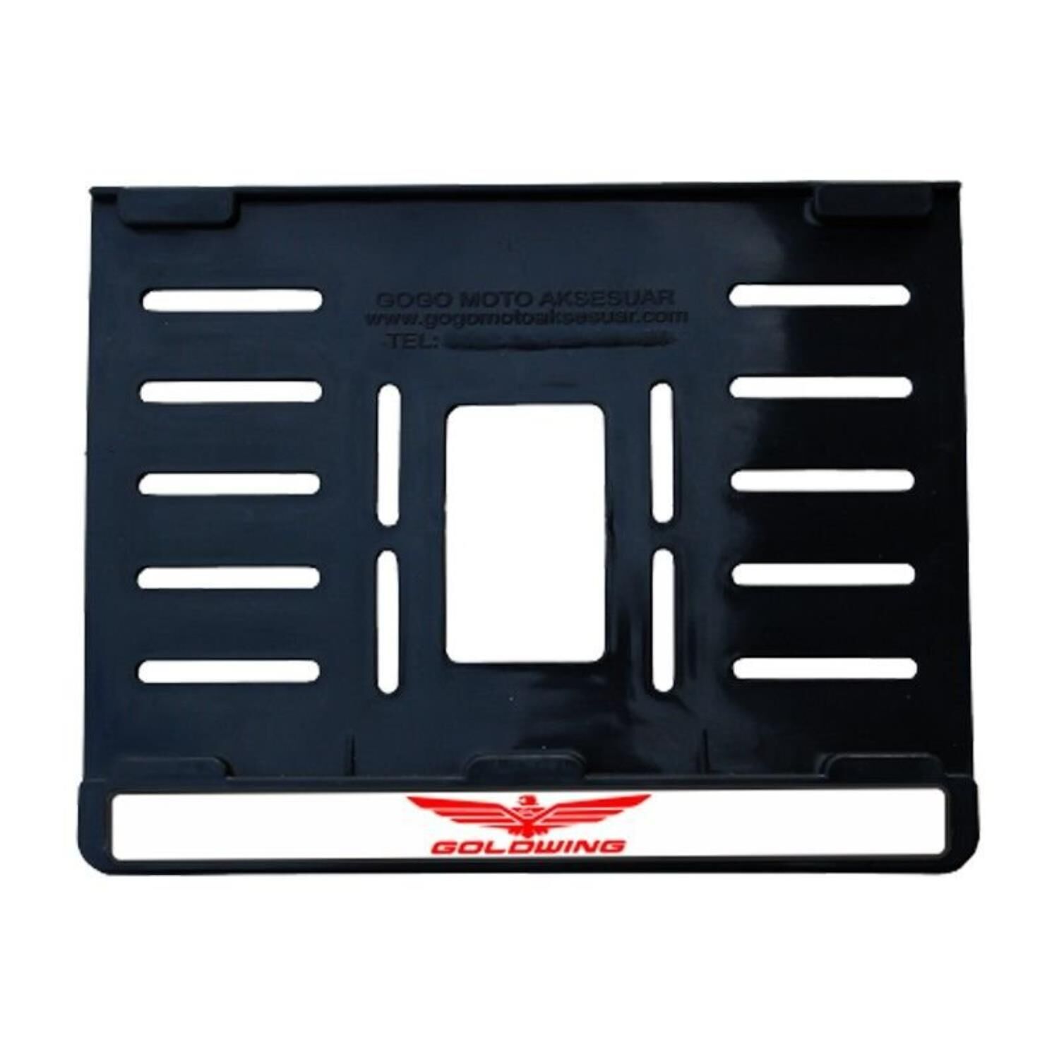 Honda Goldwing Uyumlu 2 Plastik (15X24 Cm) Kırılmaz Plakalık