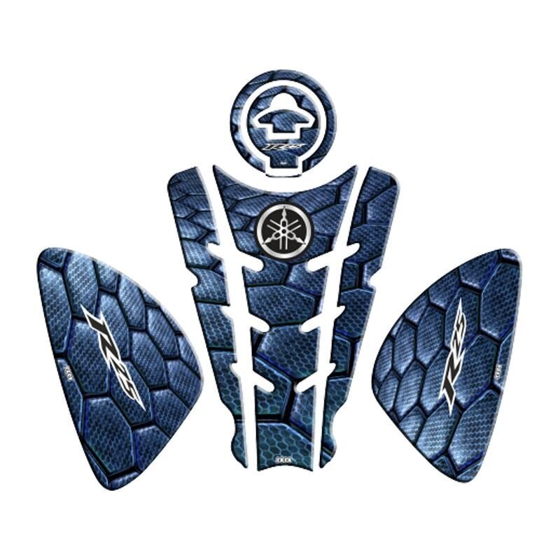 Yamaha R25 2014 - 2018 Uyumlu Tank Pad Set 003