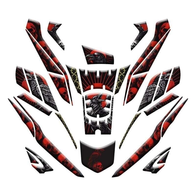 Honda Pcx 2025 Uyumlu Tank Pad Set 012