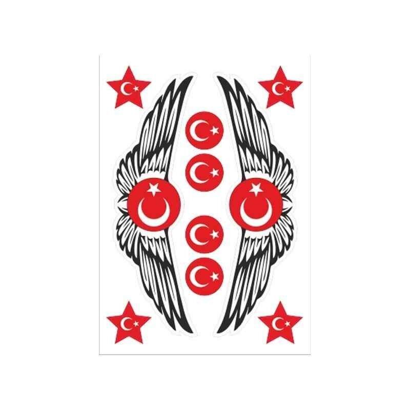 A5 Sticker 070 Tek Paket Çoklu