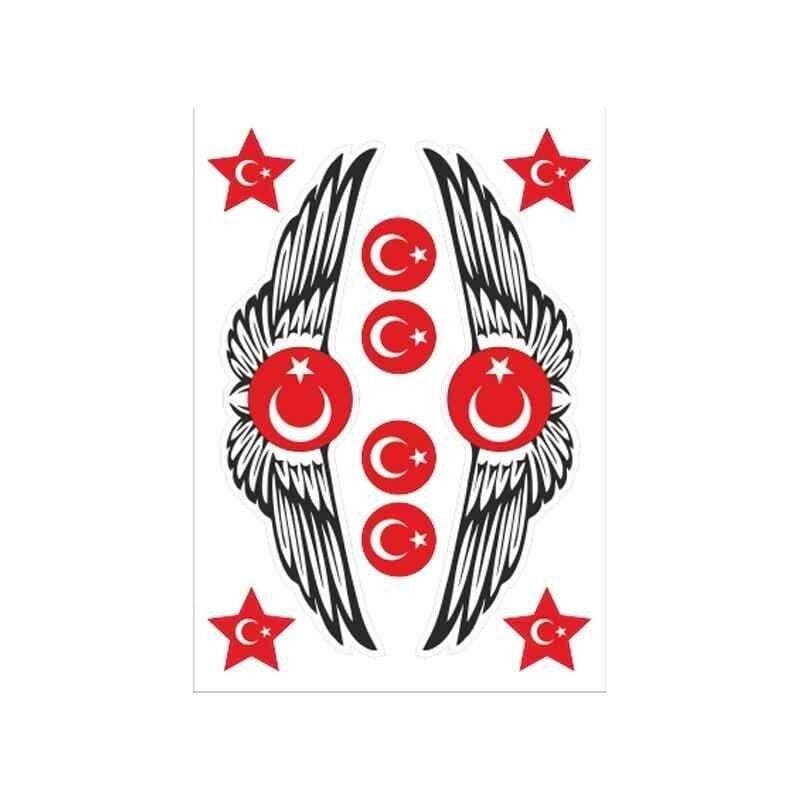 A5 Sticker 070 Tek Paket Çoklu