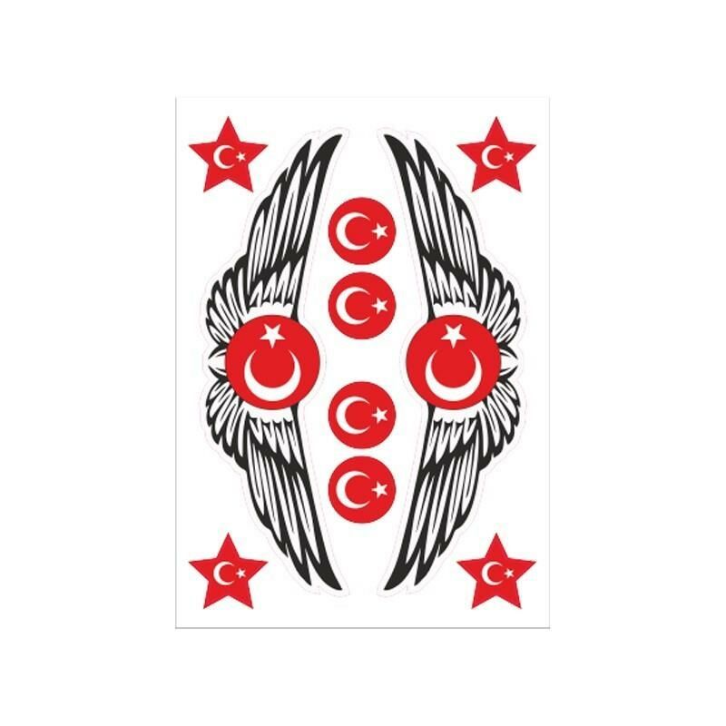 A5 Sticker 070 Tek Paket Çoklu