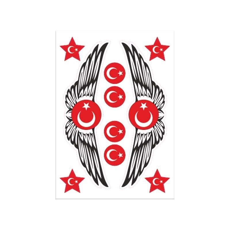 A5 Sticker 070 Tek Paket Çoklu