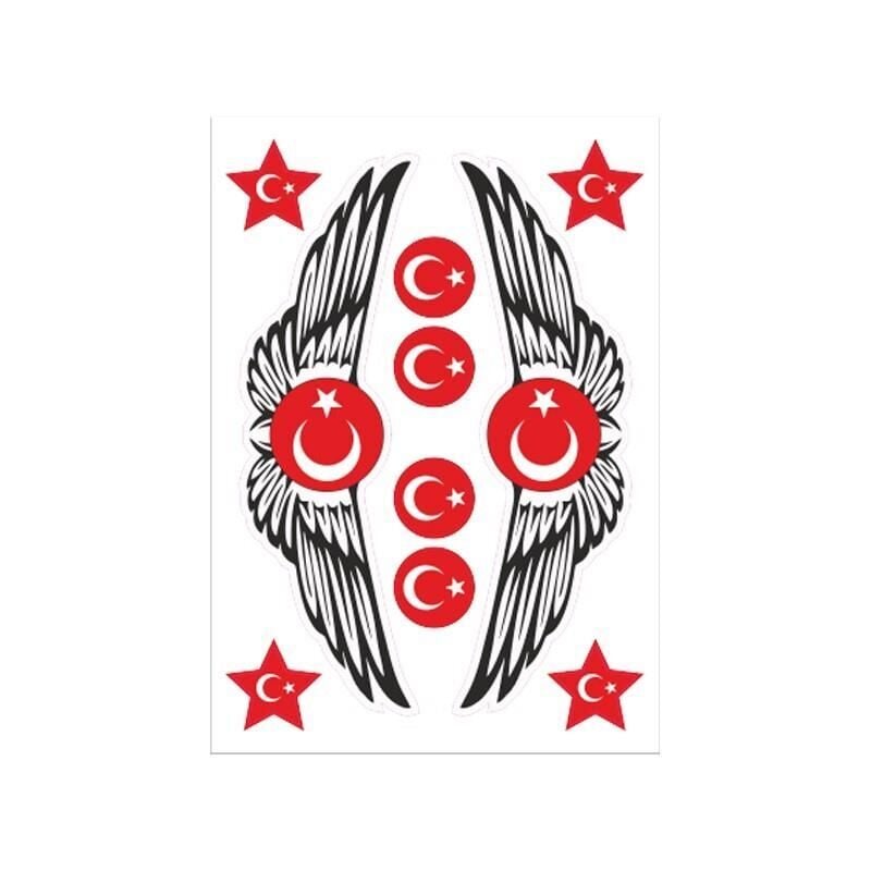 A5 Sticker 070 Tek Paket Çoklu