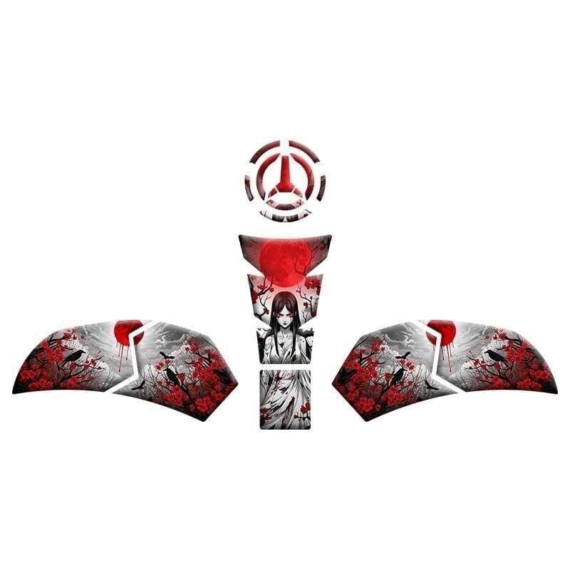 Rks Srk 125 R 2023 - 2025 Uyumlu Tank Pad Set 005