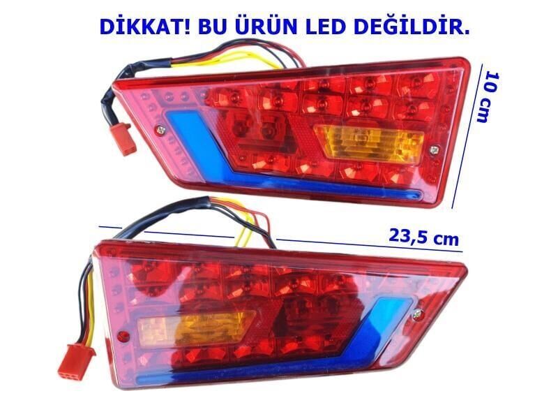 E-Bis 3 Tekerli Yük Stop Sağ-Sol Komple