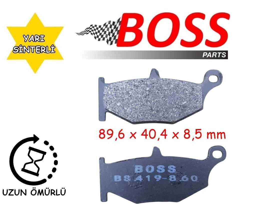 Suzukı Arka Fren Disk Balata Boss Fa419 Suzuki Gsr 600-Gsxr 1000(2007-2008)-Gsx 1300 Hayabusa(2008-2