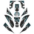 Yamaha R7 2021 - 2024 Uyumlu Full Tank Pad Set 005