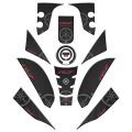 Yamaha R7 2021 - 2024 Uyumlu Full Tank Pad Set 006
