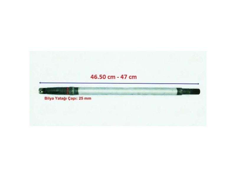 Aks Mili E-Bisiklet 18 Freze 46.5Cm-47Cm