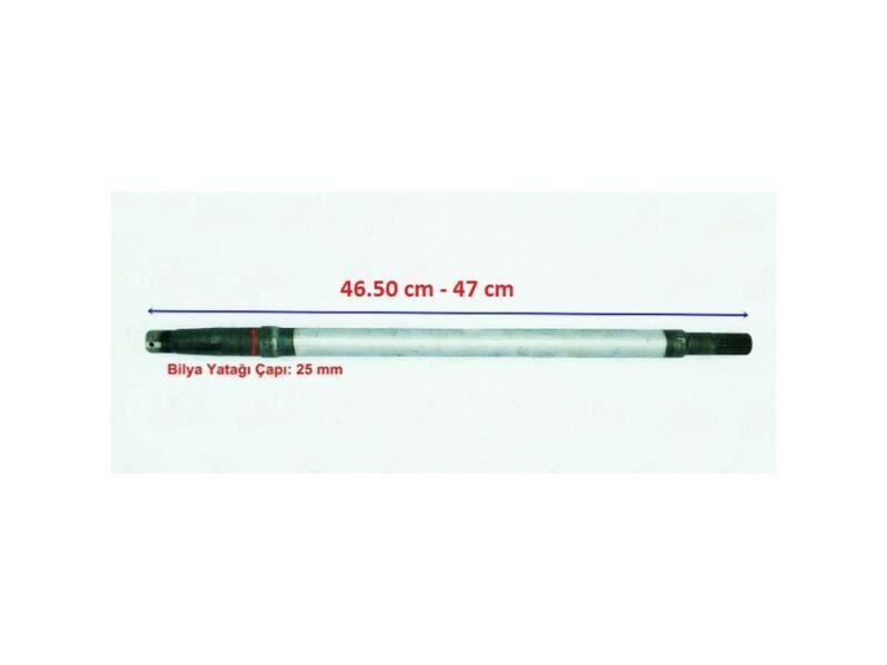 Aks Mili E-Bisiklet 18 Freze 46.5Cm-47Cm
