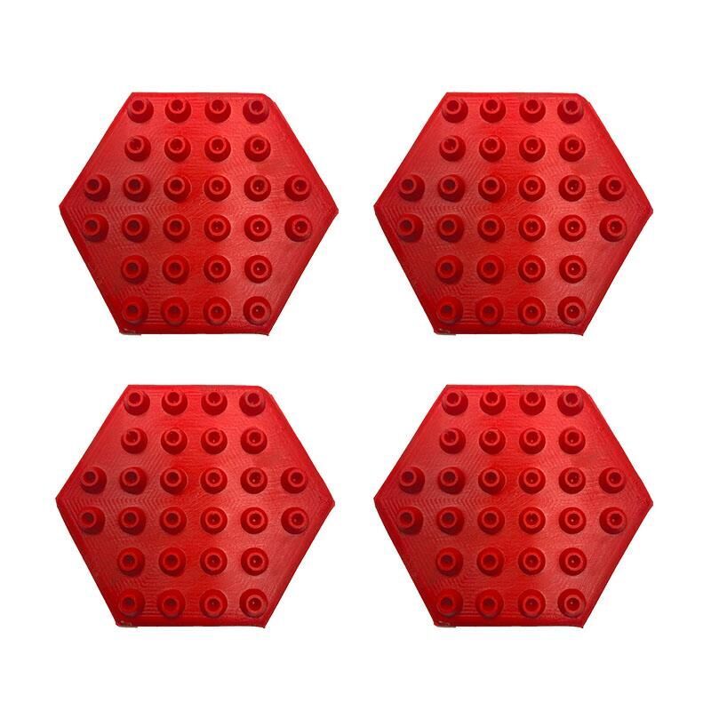 Skm Universal 7X7 Cm Kırmızı Gogo Grip