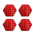 Skm Universal 7X7 Cm Kırmızı Gogo Grip