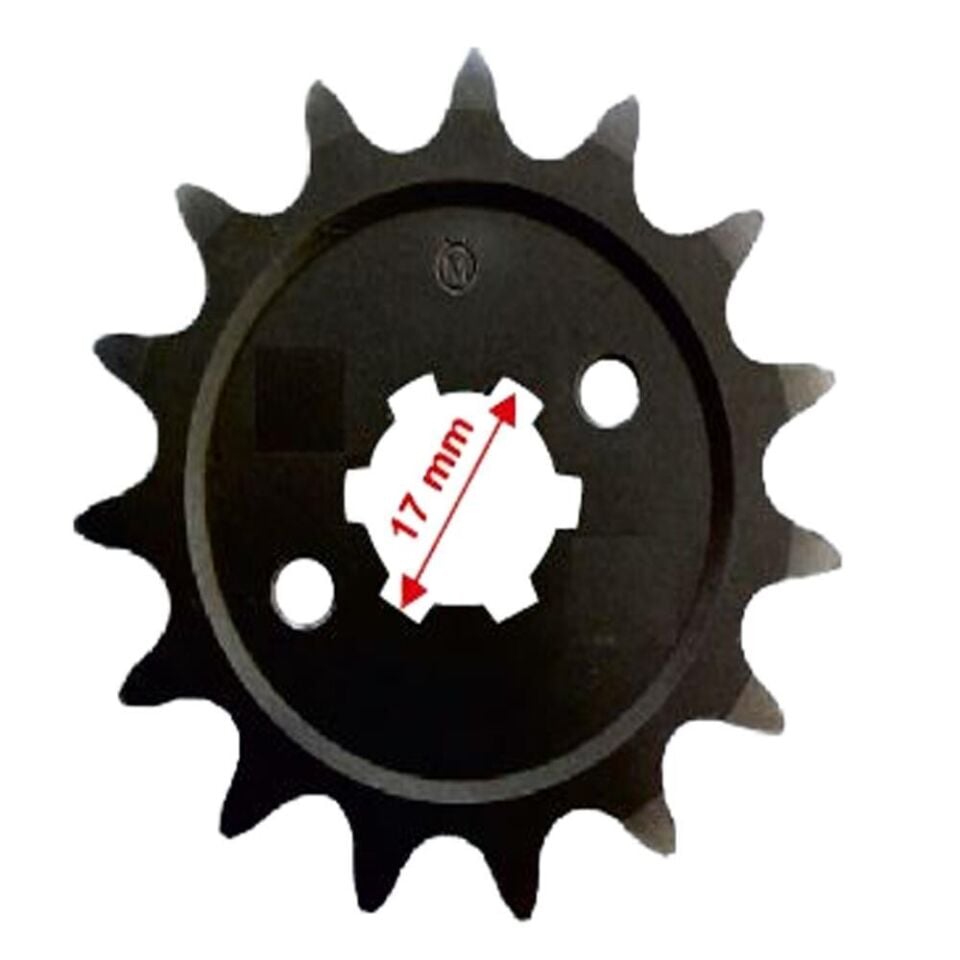 Discover Ön Dişli 428-15T İç 17X6 Tırnaklı 2 Delikli Öm