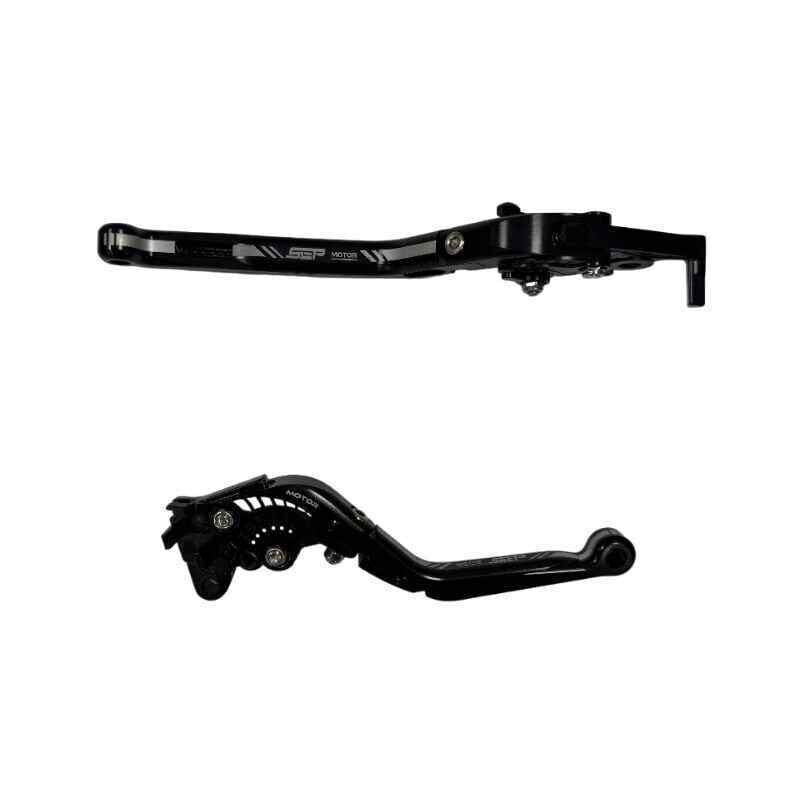 Honda Pcx 2021-2024 Uyumlu Siyah Katlanabilir Uzayabilir Spor Manet